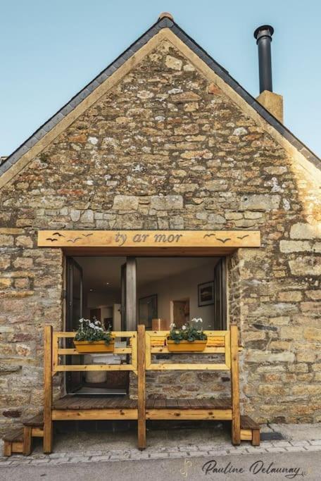 Saint-Michel-en-Grève Ty Ar Mor Maison De La Mer, A 40 M De La Plage מראה חיצוני תמונה