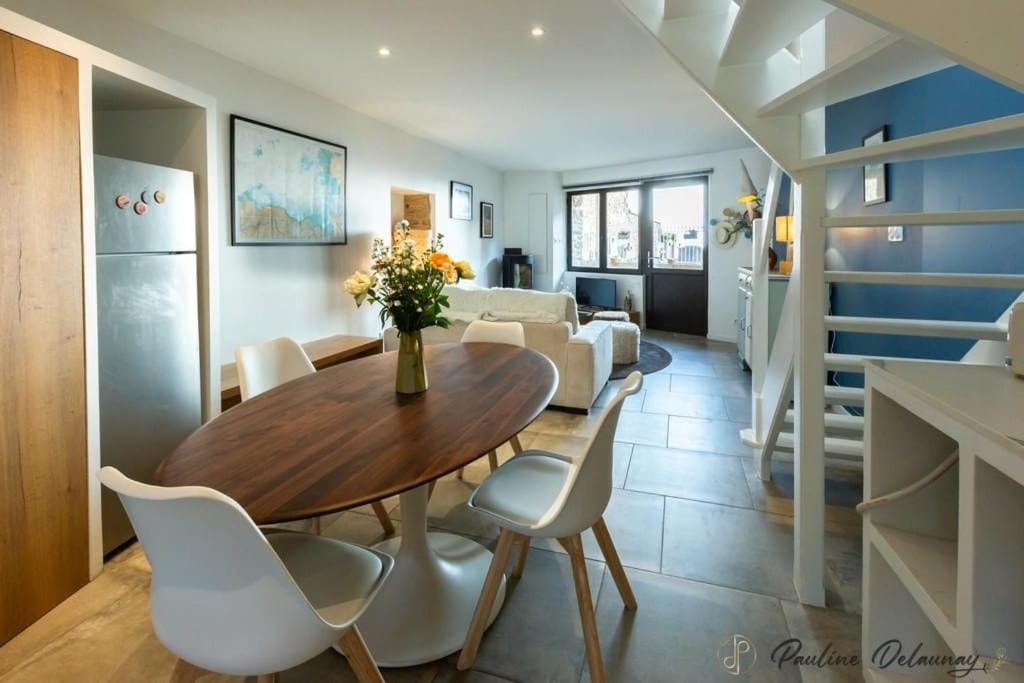 Saint-Michel-en-Grève Ty Ar Mor Maison De La Mer, A 40 M De La Plage מראה חיצוני תמונה