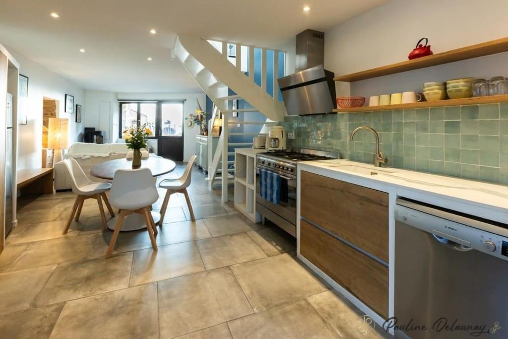 Saint-Michel-en-Grève Ty Ar Mor Maison De La Mer, A 40 M De La Plage מראה חיצוני תמונה