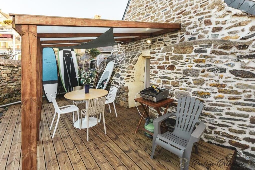 Saint-Michel-en-Grève Ty Ar Mor Maison De La Mer, A 40 M De La Plage מראה חיצוני תמונה